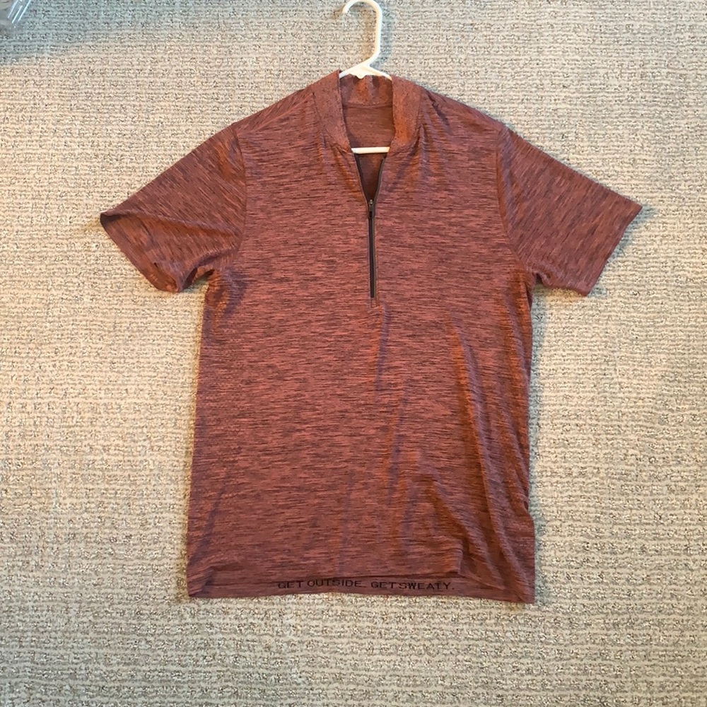 Medium Lululemon Red Athletic tshirt
